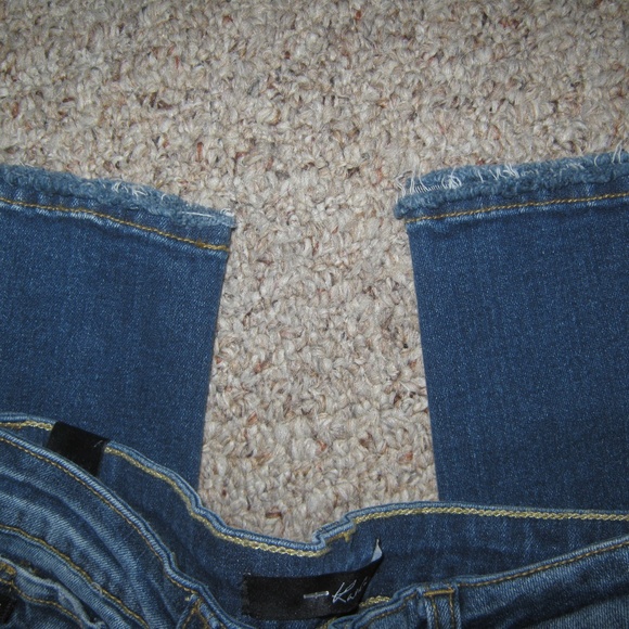 KANCAN PREMIUM DENIM HIGH RISE SKINNY JEANS RAW 26 - Picture 3 of 6